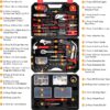 KingTool 325 Piece Home Repair Tool Kit, General Home/Auto Repair Tool Set, Toolbox Storage Case with Drawer, General Household Tool Kit - Perfect for Homeowner, Diyer, Handyman - Image 2
